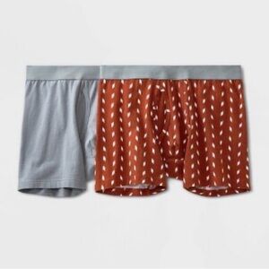 MEN'S Dotted Print Boxer Briefs 2pk - Goodfellow & Co Size M